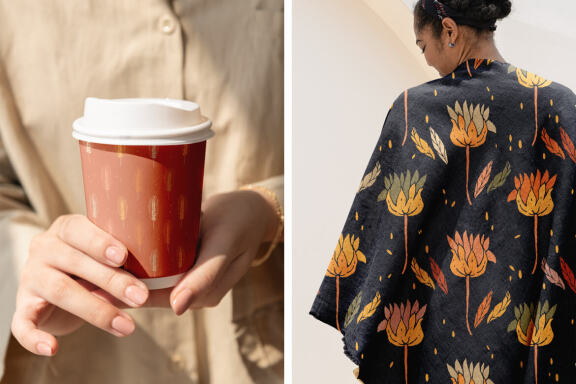 Happy Sunflowers Patterns and Illustrations