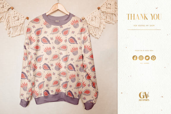 The Sweetest Fig Patterns and Illustrations