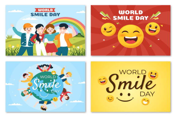 17 World Smile Day Illustration