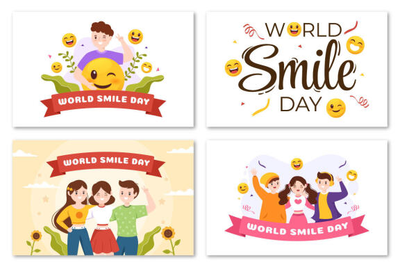 17 World Smile Day Illustration