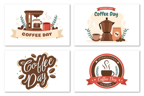 20 International Coffee Day Illustration
