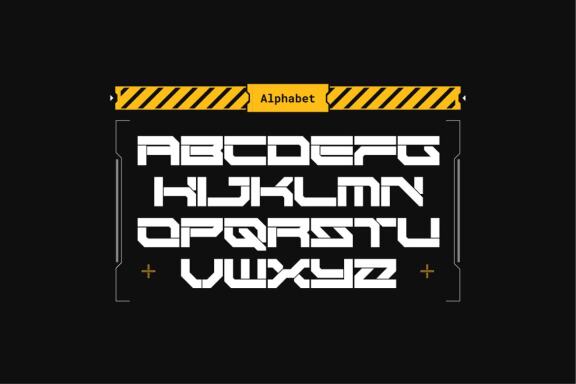NEMESYS - Futuristic Font