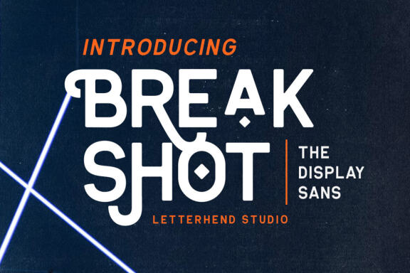 Breakshot - Display Sans