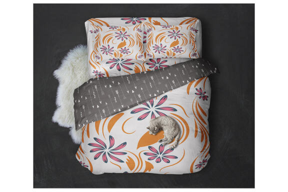 Folk Flowers Pattern Floral Print Ethnic Art