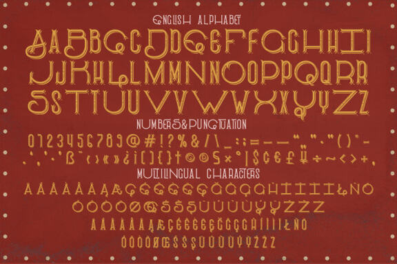 Suicide circus font + 10 bonus designs