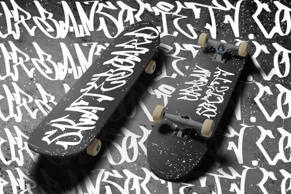 Bankai Street - Graffiti Font