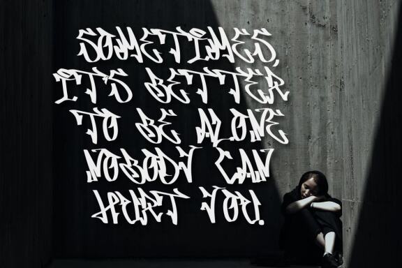 Bankai Street - Graffiti Font