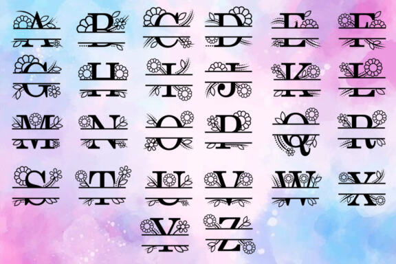 Flowers Monogram