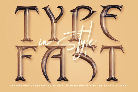 Ancient Metal - Color Font
