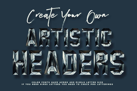 Artdeco Mirror - Color Font