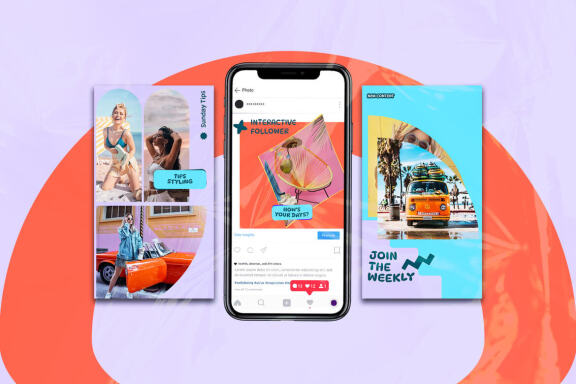 Summer-ETC Instagram Template | PSD