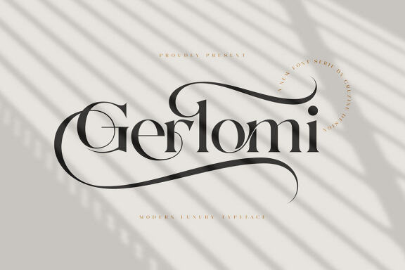 Gerlomi - Luxury Serif Font