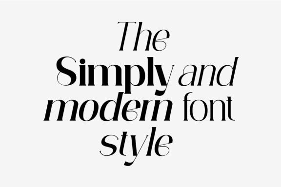 Simply Conception Font Family