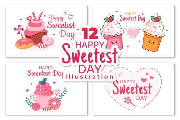 12 Happy Sweetest Day Illustration