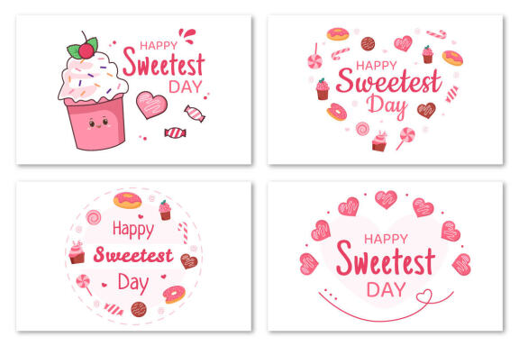 12 Happy Sweetest Day Illustration