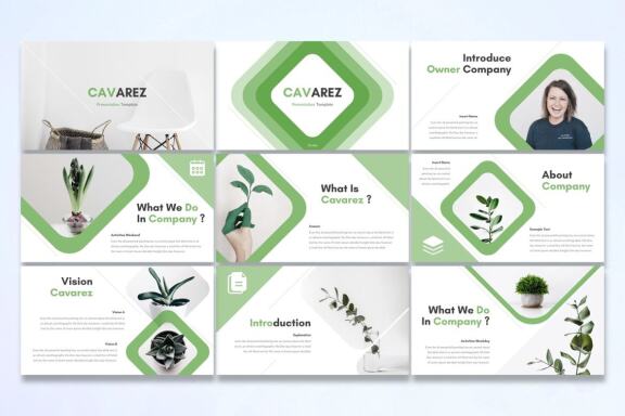 Cavares - FREE Powerpoint Template