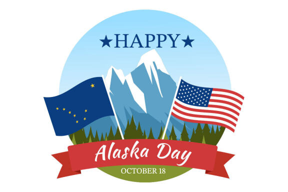 15 Happy Alaska Day Illustration