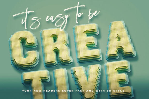 Bold Pixel - Color Font