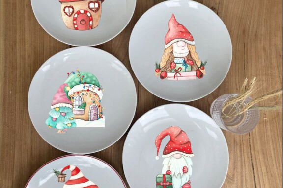 Christmas gnomes PNG clipart. Winter Gnome Clipart
