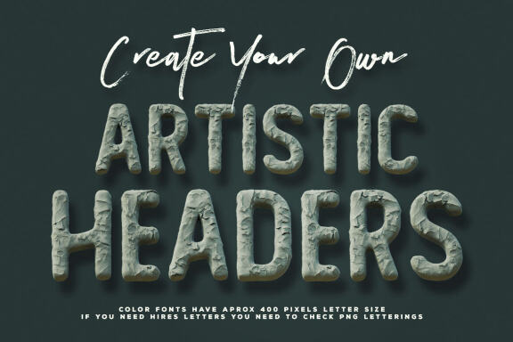 Clay 3 - Color Font