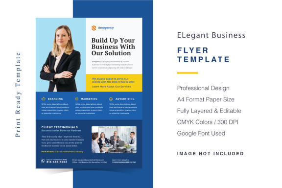 Elegant Business Flyer Template