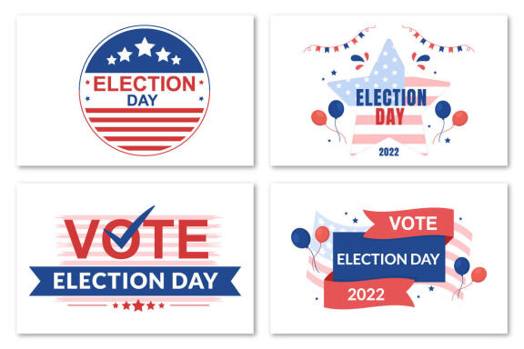 14 Election Day Political Illustration