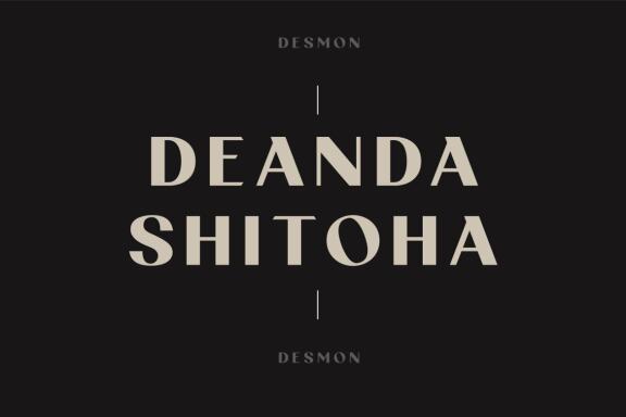 Desmon Modern Typeface