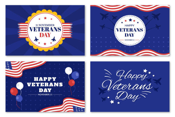 14 Veterans Day Design Illustration