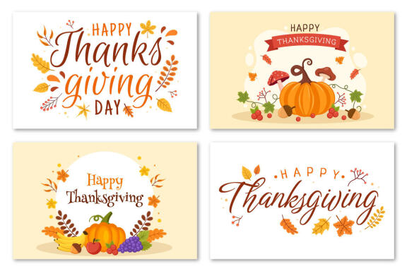 17 Happy Thanksgiving Illustration