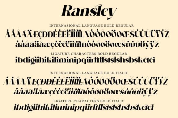 Ransley Serif