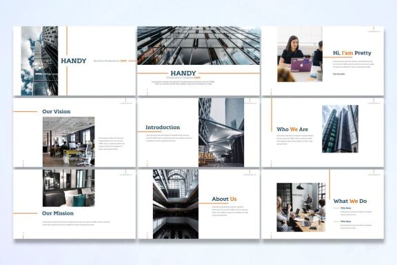 Handy - Free Keynote Template