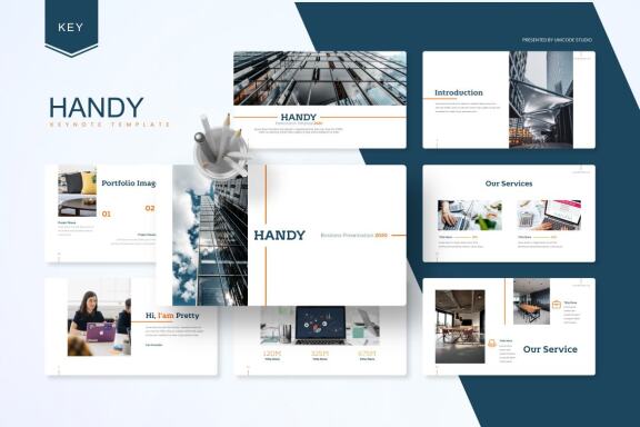 Handy - Free Keynote Template