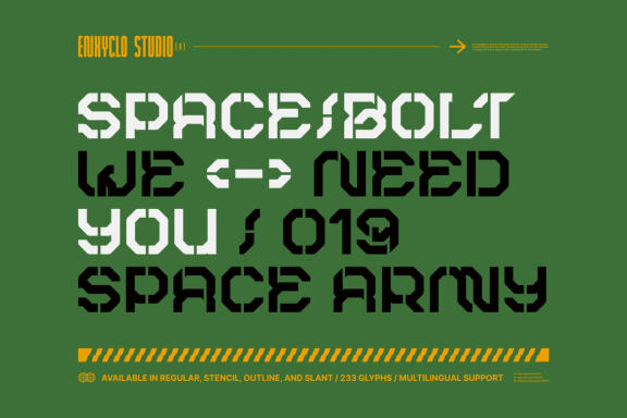 ROBMAX36 - Futuristic Mecha Font