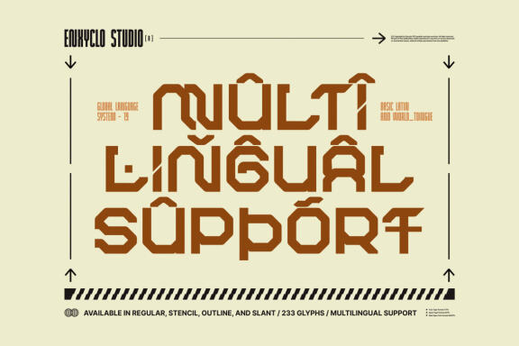 ROBMAX36 - Futuristic Mecha Font