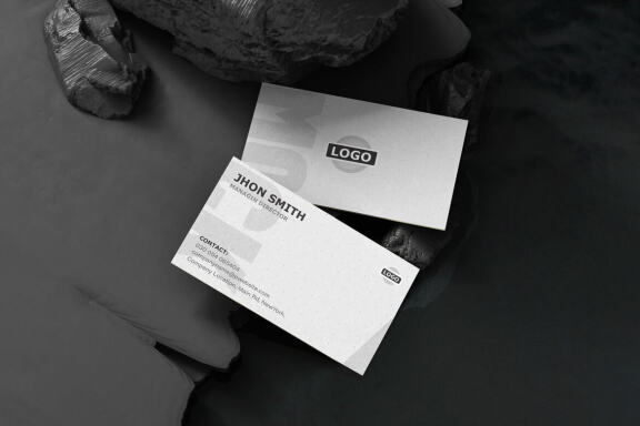 Business Card Branding Mockup