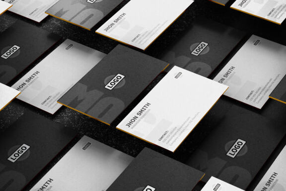 Business Card Branding Mockup