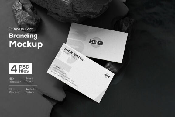 Business Card Branding Mockup