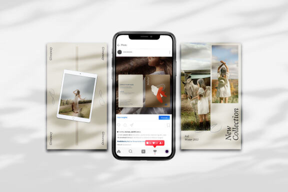 Basic Brand Instagram Template | PSD