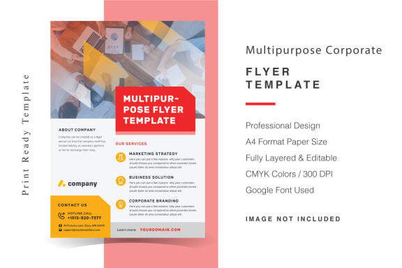 Multipurpose Corporate Flyer Template