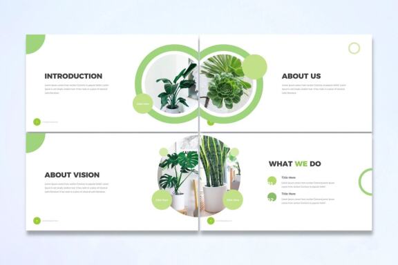 Plant - Google Slides Template