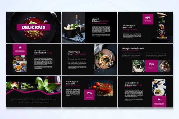 Delicious - FREE Powerpoint Template