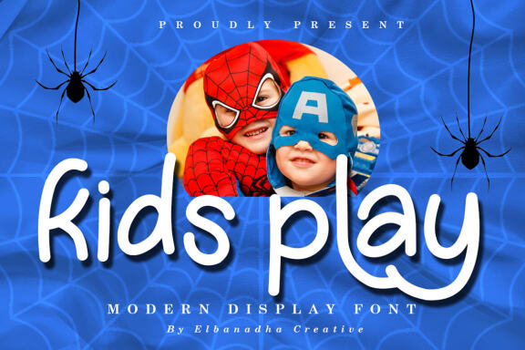 KIDSPLAY | MODERN DISPLAY FONT