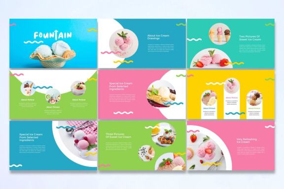 Fountain - Google Slides Template