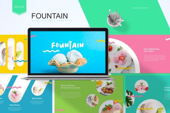 Fountain - Google Slides Template