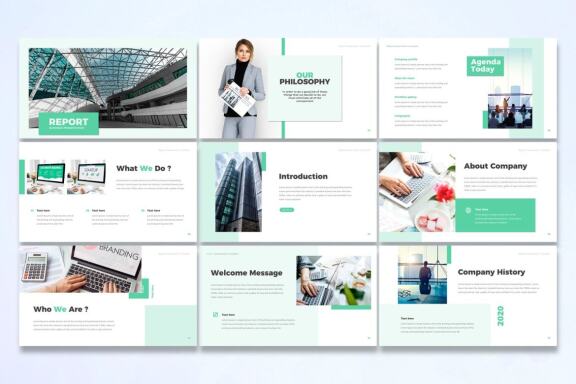 Report - Google Slides Template