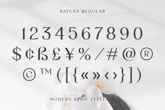 Batusa Modern Serif