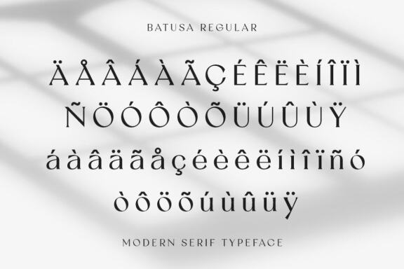 Batusa Modern Serif