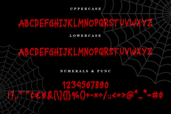 HALLOWEEN | SCARY DISPLAY FONT