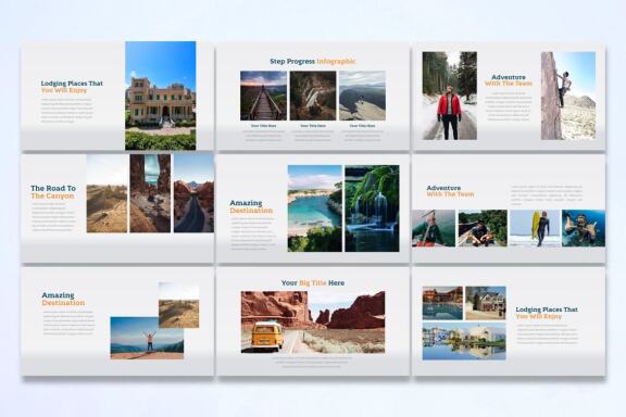 Journey - FREE Google Slides Template