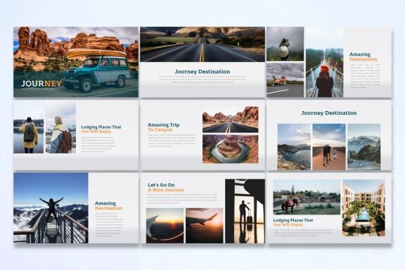 Journey - FREE Google Slides Template